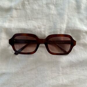 Lexxola Jordy sunglasses — burnt tort/brown